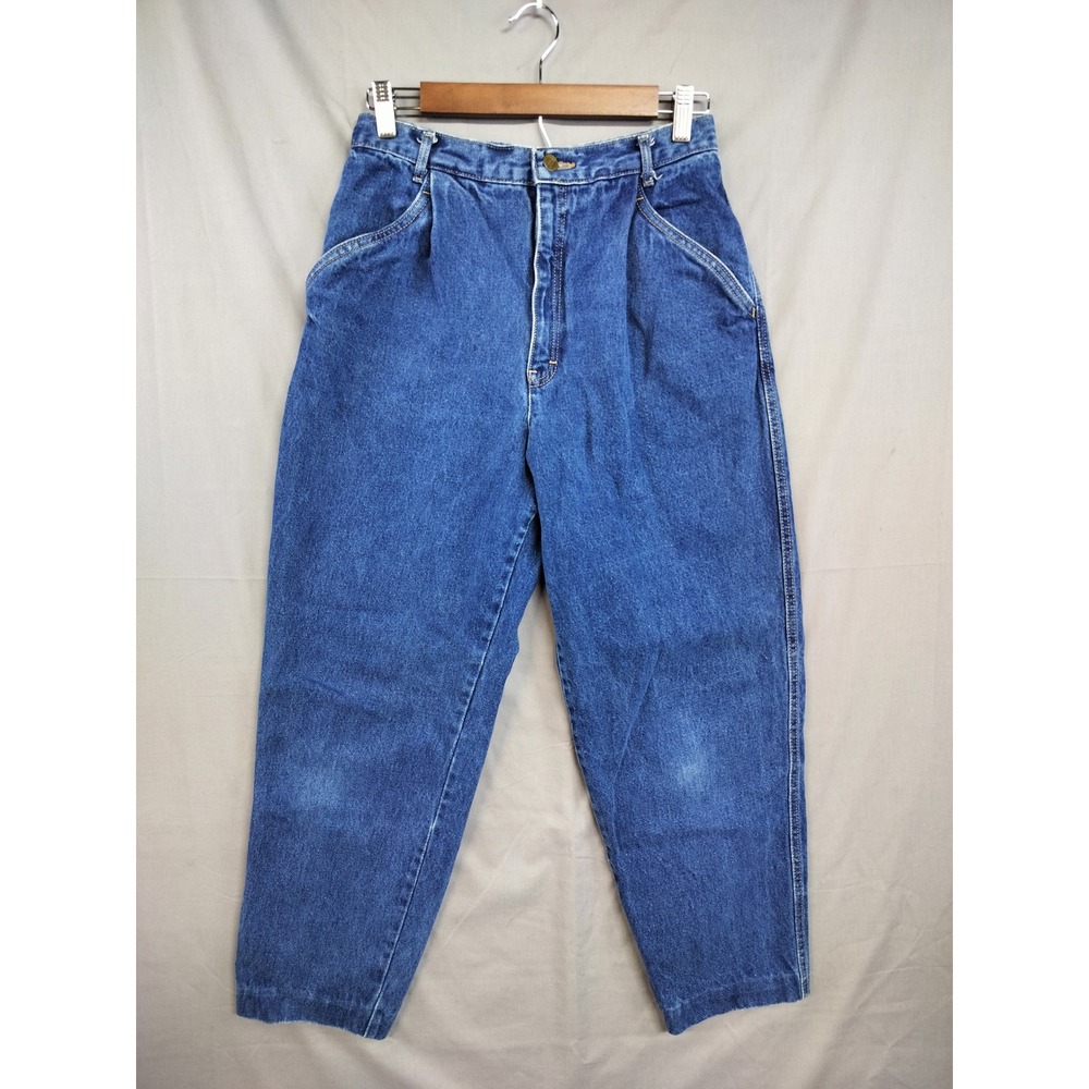 Calvin Klein Jeans Women 10 Vintage 70s USA Scovill Zip High Rise Mom Denim